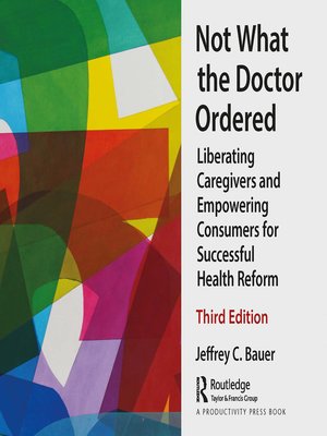 cover image of Not What the Doctor Ordered